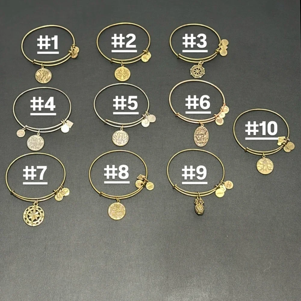 Your Pick – Alex & Ani Gold Charm Bracelets | Boho Spiritual Jewelry - Picture 2 of 12